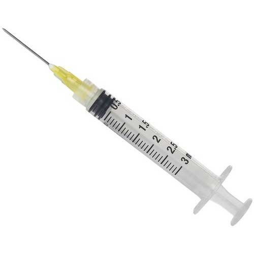 Disposable Syringe with Needle